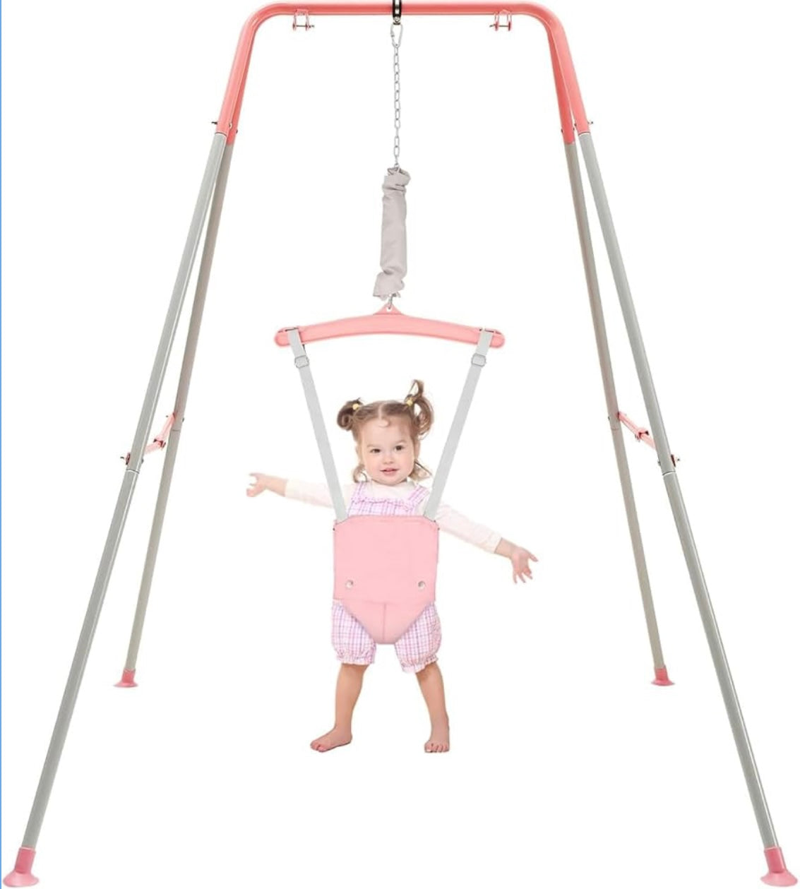 Baby Jumper Bouncer with Stand - Adjustable Height 6-24M