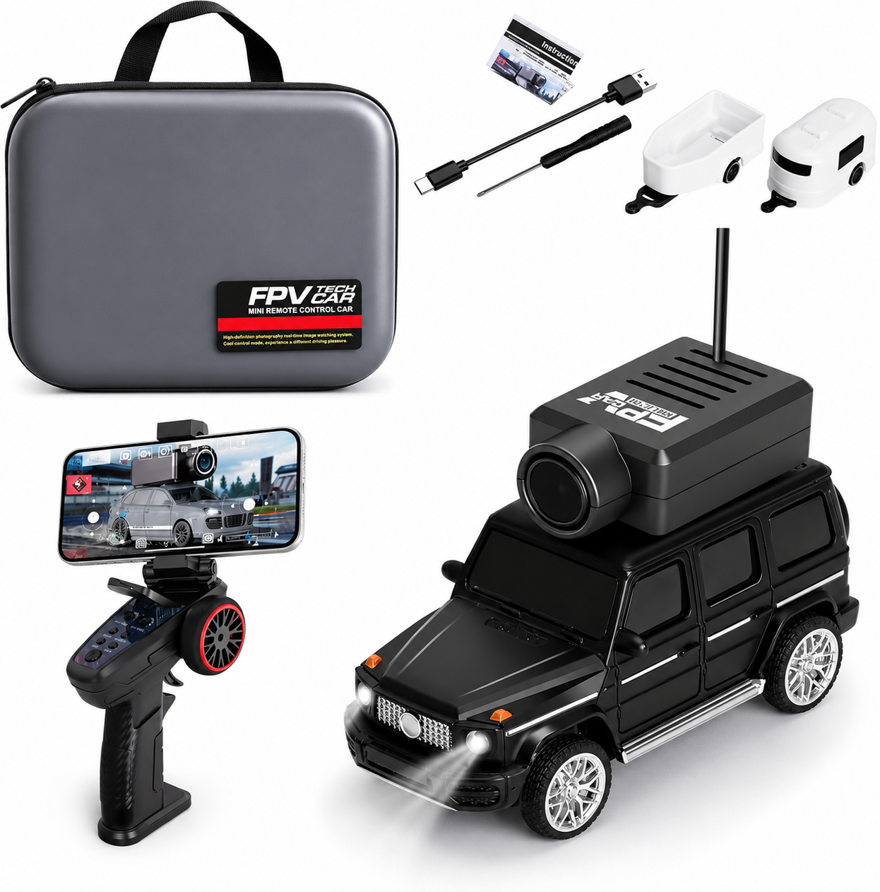 Mini RC Car with HD Camera