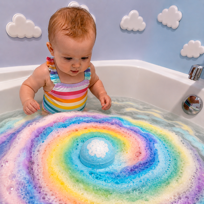 12pc Kids Bath Bomb Gift Set - Fizzy & Mildly Fragrant