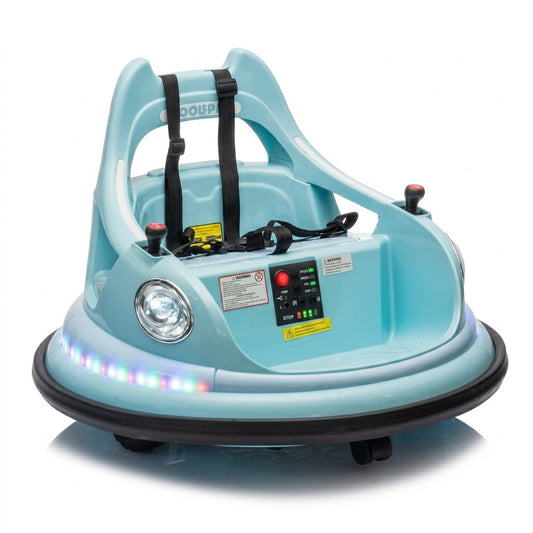 CoolSpin 360° Kids Bumper Car with LED & Remote