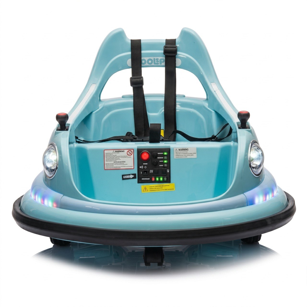 CoolSpin 360° Kids Bumper Car with LED & Remote